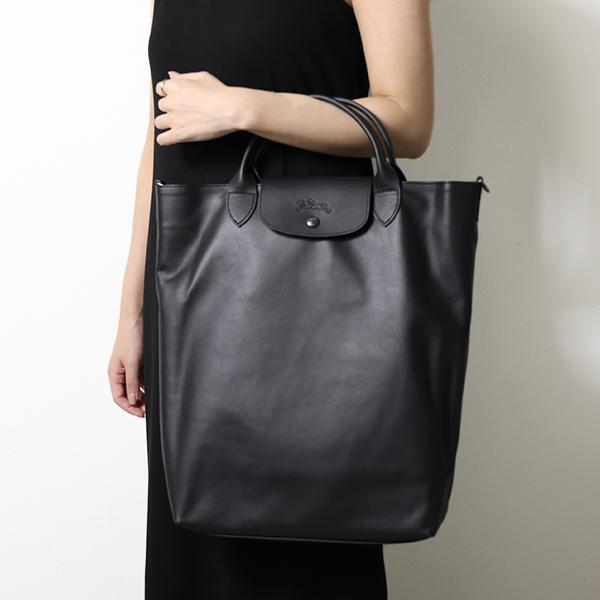 新品　ロンシャン　Longchamp トートバッグ　黒　Lサイズ ロンシャン LONGCHAMP バック （ブラック） -ファッション通販