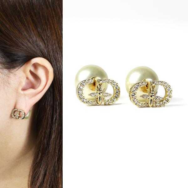 Dior ディオール　Tribalesピアス DIOR | Dior Tribales ピアス メタル・レジンパール・クリスタル