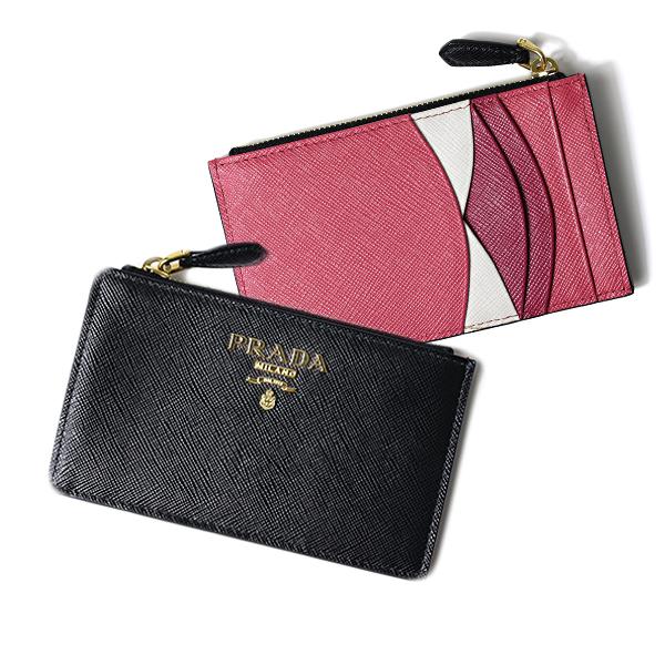プラダ PRADA コインケースフラグメントケース 1MC086 PRADA プラダ コインケース カードケース Saffiano Leather