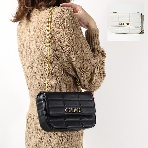 CELINE（セリーヌ） ショルダーバッグ Matelasse Monochrome Chain