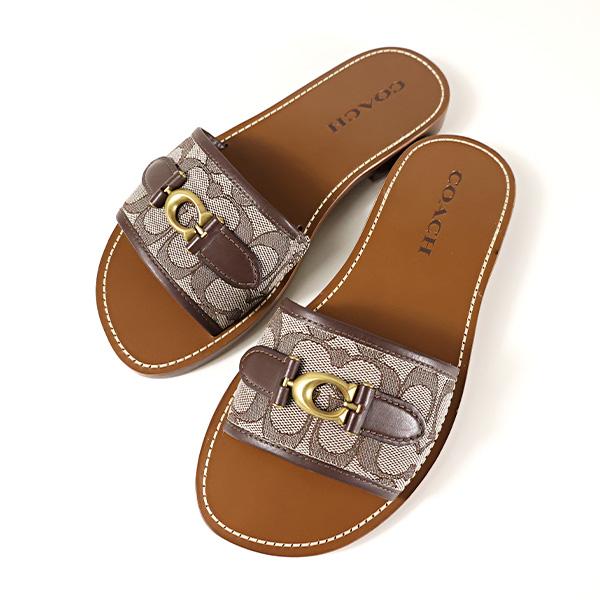 coachサンダル　未使用 COACH（コーチ） サンダル ブリン サンダル レディース : ZOZOTOWN