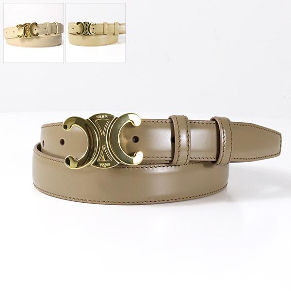 【新品未使用】CELINE 25MM トリオンフ 45AK93A01 ベルト CELINE（セリーヌ） ベルト Medium Triomphe Belt 25mm 45AK93A01