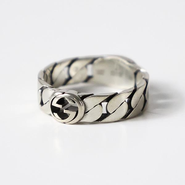 GUCCI（グッチ） リング Sterling Silver Interlocking G Ring