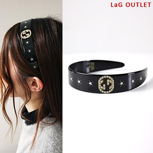 GUCCI（グッチ） 【LaGアウトレット】GUCCI カチューシャ GG Logo