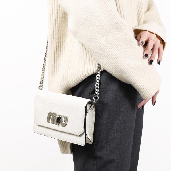 MIU MIU　ラージ　レザー　ヴィンテージ　2WAY　ショルダー　バッグ miu miu（ミュウミュウ） 【LaGヴィンテージ】miumiu ショルダーバッグ