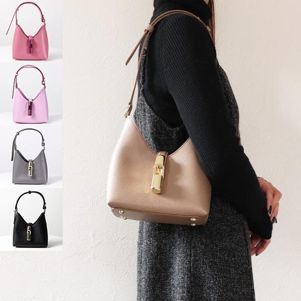 FURLA（フルラ） ハンドバッグ IRIDE MINI HOBO Shoulder Bag イリデ