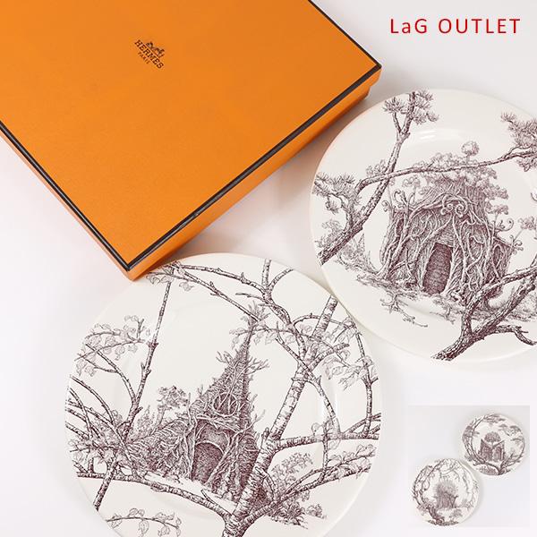 HERMES（エルメス） 【LaGアウトレット】HERMES デザートプレート LES