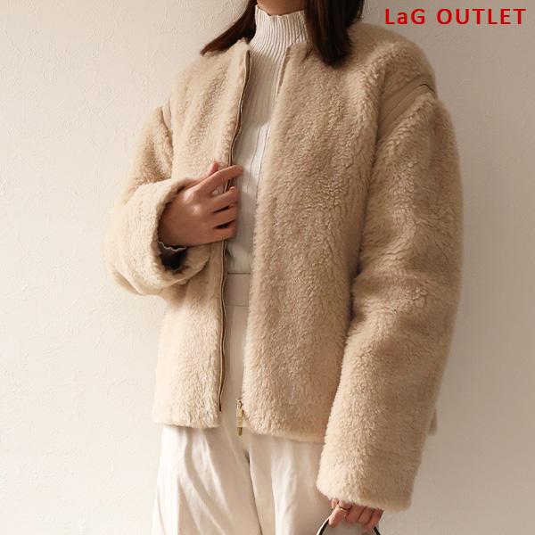MaxMara MINKファーベージュ カーディガン Max Mara（マックスマーラ） 【LaGアウトレット】Max Mara ジャケット