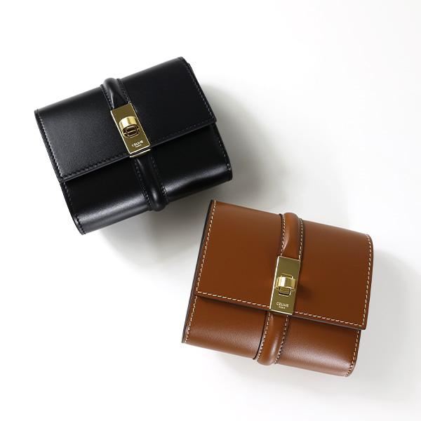 CELINE セリーヌ マルチファンクション コール トリフォールド ウォレット CELINE（セリーヌ） 三つ折り財布 16 Small Tri-Fold Wallet スモール