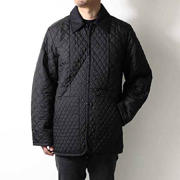LAVENHAM 希少‼︎ブラックキルティングジャケット LAVENHAM（ラベンハム） ジャケット Paneled Jacket ブラック
