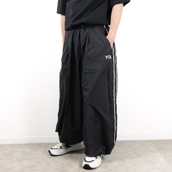 ☆Yページです☆ Y-3 ワイスリー ワイドパンツ RAW EDGE 3 STRIPES WIDE PANTS ロー