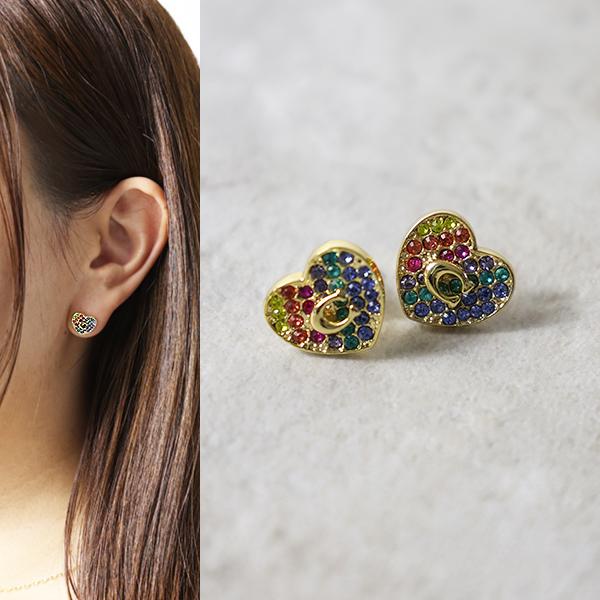 COACH（コーチ） ピアス C Heart Stud Earrings 37335797 レディース