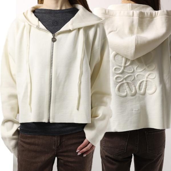 LOEWE ロエベ パーカー Anagram Zip-Up Hoodie S359Y16K42 レディース