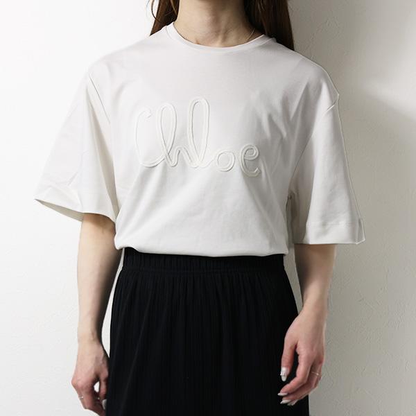 Chloe（クロエ） キッズ Tシャツ Logo T-Shirts C20858 レディース