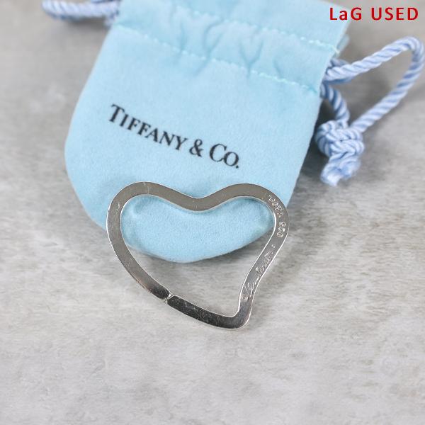 【未使用】ティファニー Tiffany & Co. オープンハート キーリング TIFFANY&Co.（ティファニー） 【中古品】Tiffany&Co キーリング Open