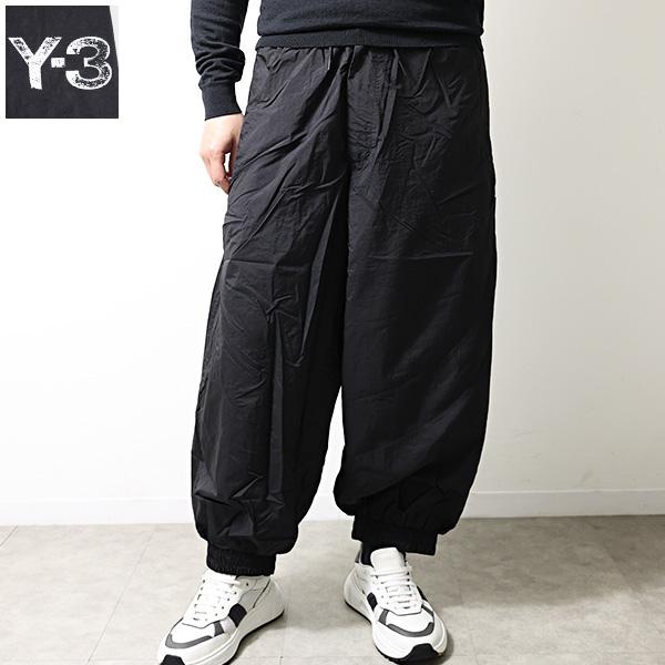 Y-3 ワイスリー トラックパンツ RAW EDGE 3 STRIPES NYLON SHELL PANTS