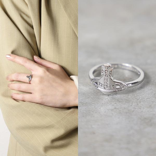 Vivienne Westwood シルバーリング ポーチ付き 9号 Vivienne Westwood（ヴィヴィアンウエストウッド） リング Marinetta