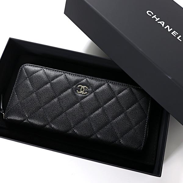 CHANEL（シャネル） 長財布 Matelasse Round Zip Long Wallet 26A