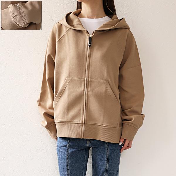【新品未使用】S Max Mara ロゴジップパーカー ベージュ S Max Mara（マックスマーラ） S Max Mara エス パーカー SMMALMA Zip Up