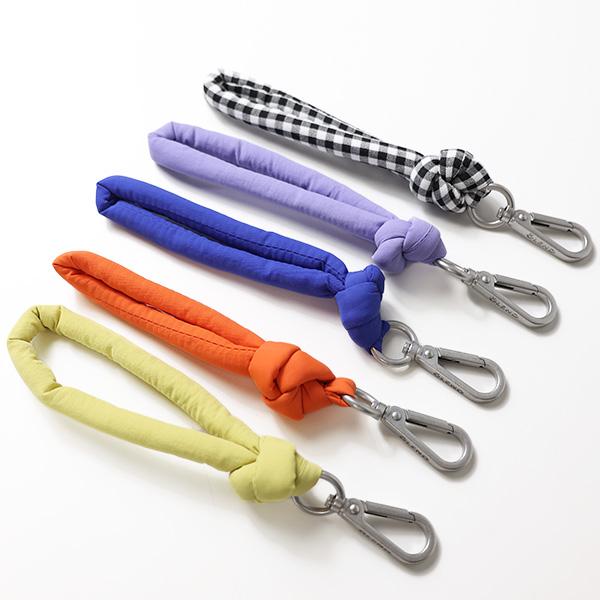 OLEND オレンド ストラップ Puffy Key Chain パフィー キーチェーン レディース メンズ キーホルダー バッグチャーム ユニセックス