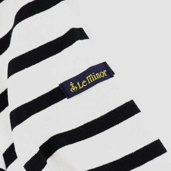 年春夏新作 国内正規品 Le Minor ルミノア 5分袖 ボーダーカットソー Lmg095bcmr Mariniere Evasee マリニエールエバシ Jsonic Ca