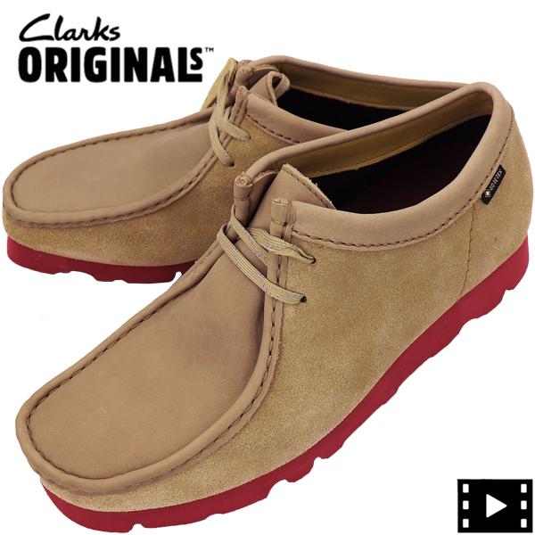 クラークス オリジナルズ ブーツ メンズ ゴアテックス スエード スムースレザー ワラビー Clarks Originals Wallabee Gtx Clk Maple ベージュ ラグラグマーケット 通販 Yahoo ショッピング
