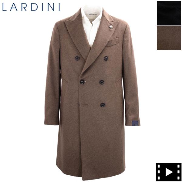 ラルディーニ コート メンズ カシミヤ 6B ダブルブレストチェスターコート LARDINI ラルディーニ チェスターコート ダブルブレスト