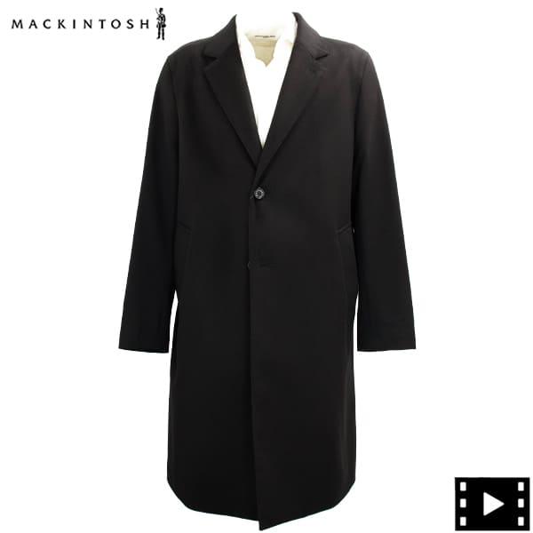 マッキントッシュ コート メンズ ウール シングルチェスターコート 