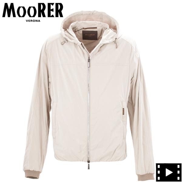 ムーレー ブルゾン メンズ ナイロン ポリエステル フーデッドブルゾン