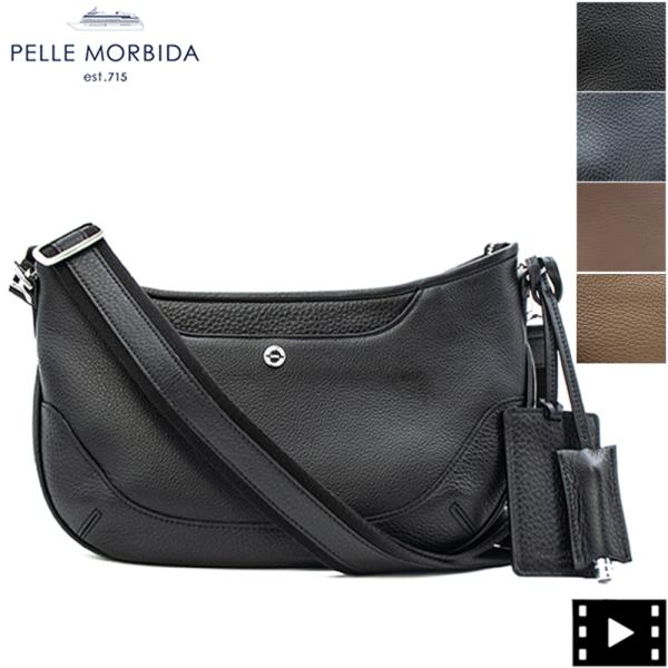 ペッレモルビダ バッグ シュリンクレザー ショルダーバッグ PELLE  