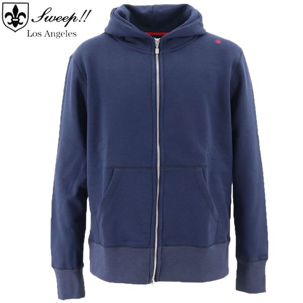 �X�E�B�[�v ���T���[���X �p�[�J�[ �����Y �W�b�v�A�b�v �p�[�J�[ Sweep!! LosAngeles NAVY ZIP UP PARKER / SL180001 SWP �i�l�C�r�[�j �ԕi�����s��