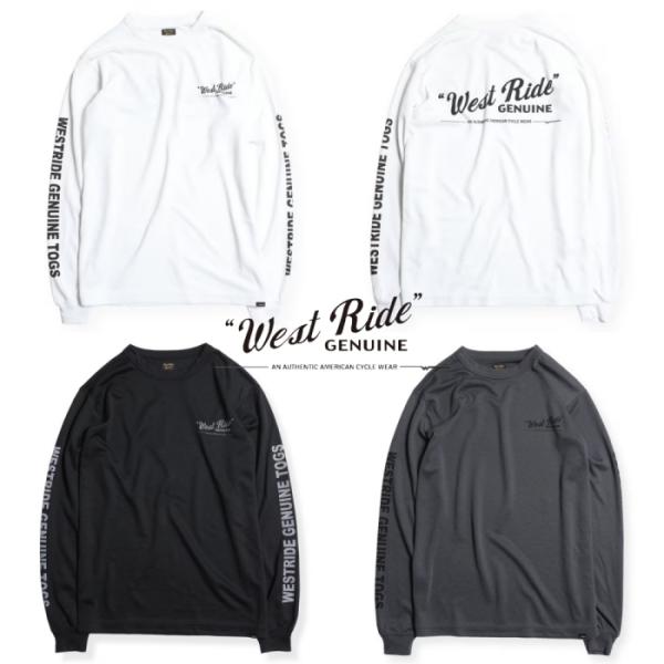 WESTRIDE ウエストライド【POWER DRY LONG TEE-1】≪GENUINE≫ パワー