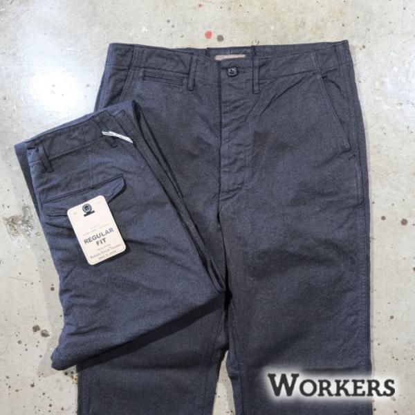 WORKERS ワーカーズ【Officer Trousers Regular Type2】≪WKS Covert