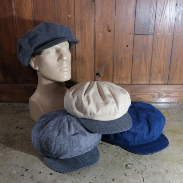 BLUCO/ブルコ　NEWS BOY CAP ベージュ 全4色【BLUCO/ブルコ】2025SS「News Boy Cap/ニュースボーイ