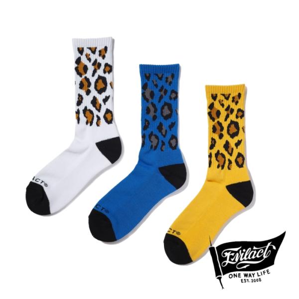 EVILACT イーブルアクト【EA26-LEOSOCKS】【LEOPARD SOCKS】レオパードソックス パイル編み フリーサイズ 日本製