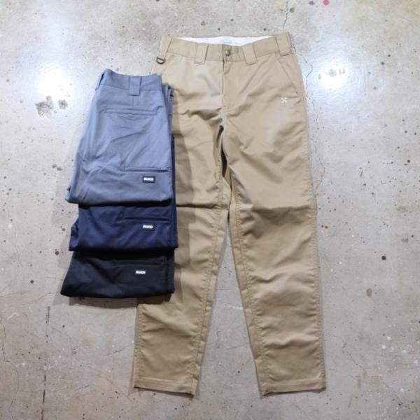 BLUCO ブルコ【161-41-001】【ライドワークパンツ -Stretch-】ライドワークパンツ 厚手TCツイルワークパンツ ストレッチ素材