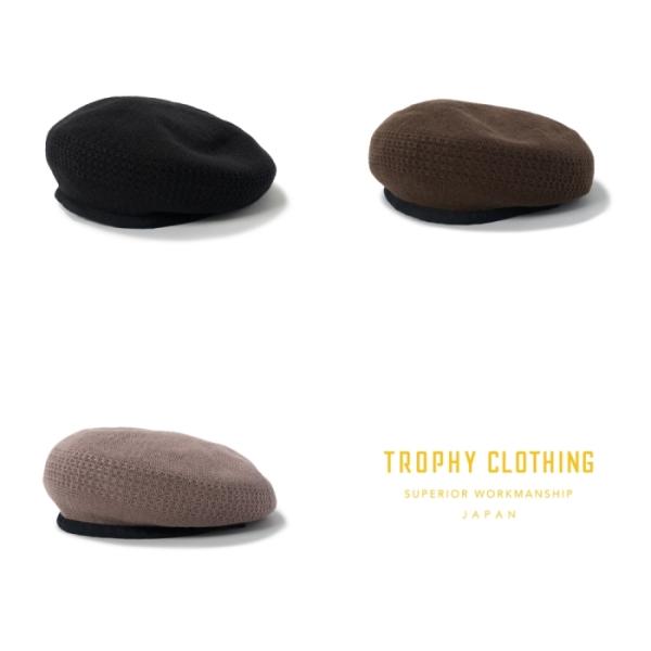 TROPHY CLOTHING トロフィークロージング【TR26SS-701】【Russel Basque】ラッセルバスク ベレー COTTON LINEN 日本製