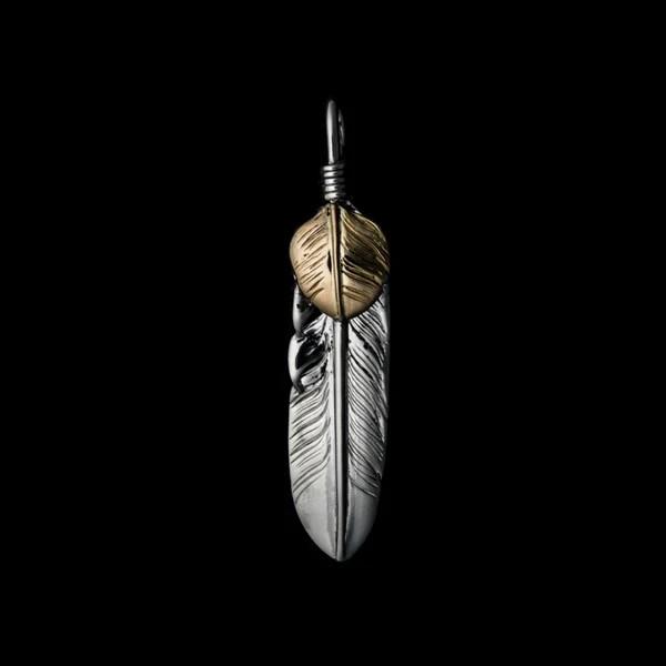 MOTOR NEW VINTAGE モーター【FT-10R】【FEATHER PENDANT (18K GOLD