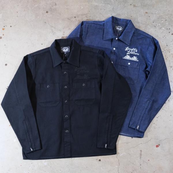 Langlitz Leathers ラングリッツレザーズ【Denim Long Sleeve Work