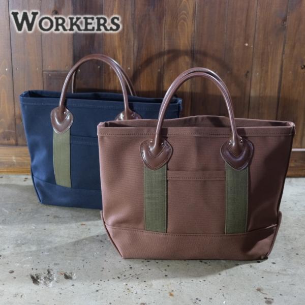WORKERS ワーカーズ【Leather Handle Tote Medium】≪Short Handle