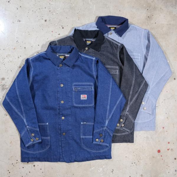 ジャケット・アウター LINING COVERALL(BLK)L LINING COVERALL – BLUCO. INC