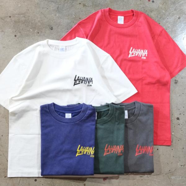 LAHAINA ORIGINAL ラハイナオリジナル【ORIGINAL FADE T-Shirts】フェードTシャツ プリント COTTON100%
