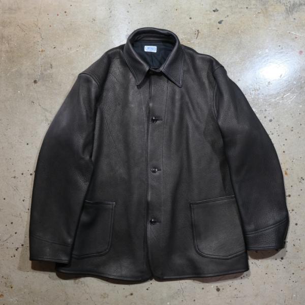 お*ん様 60ｓ【稀少】Hays Leather　ディアスキン　鹿革　カバーオー お*ん様 60s【稀少】Hays Leather ディアスキン 鹿革 カバーオー