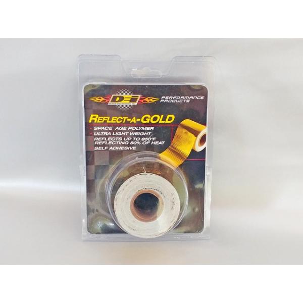 ■1-1/2"×30' ( 38×9000mm ) ロールタイプ航空宇宙産業から生まれた 【 リフレクト A ゴールド 】【 リフレクト A ゴールド 】は、極端な温度変動環境で使用するために開発された金属化ポリアミドポリマー積層ガラスクロ...