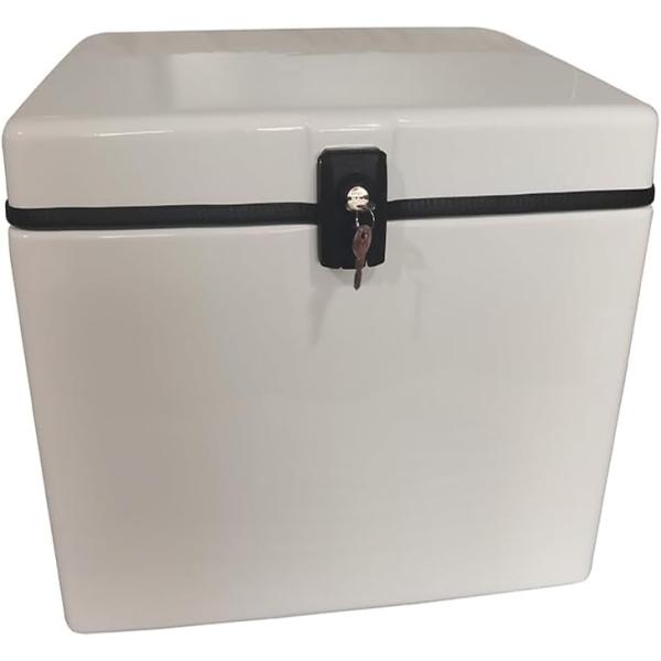 送料無料 デリバリーボックス バイク FRP製 ヤマハギアラゲージ 88L リアボックス 汎用 取付金具付き 宅配BOX ハードケース 配達バッグ 鍵付き 防水