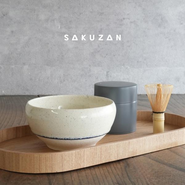 SAKUZAN】-紬- tsumugi 抹茶碗 碗 中鉢 抹茶ラテボウル 作山窯 日本製