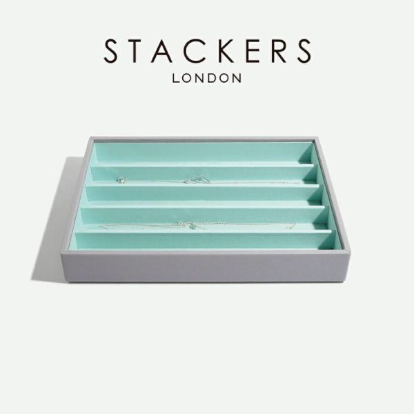 STACKERS ジュエリーボックス　グレー&ミント スタッカーズ STACKERS ジュエリーボックス グレー&ミント スタッカーズ グレー