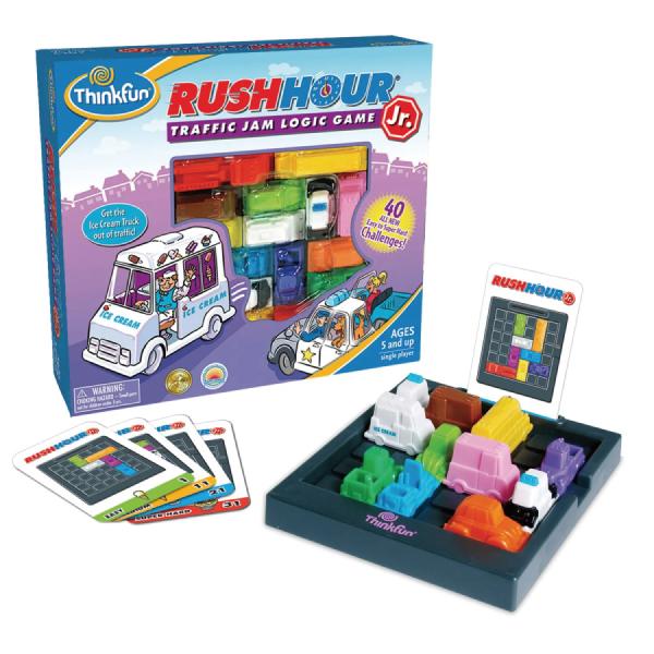 【PLAY】ラッシュアワー ジュニア Rush Hour Jr. パズル 知育玩具 論理的思考 脳トレ Thinkfun シンクファン
