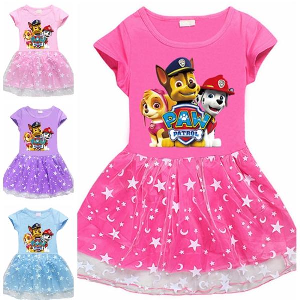売れ筋新商品 パウパトロール Paw Patrol 子供服 キッズ ワンピース 夏用ワンピース チュール 半袖 ガールズ プリンセス 女の子 通学着 通園着 Angkorgreen Com Kh