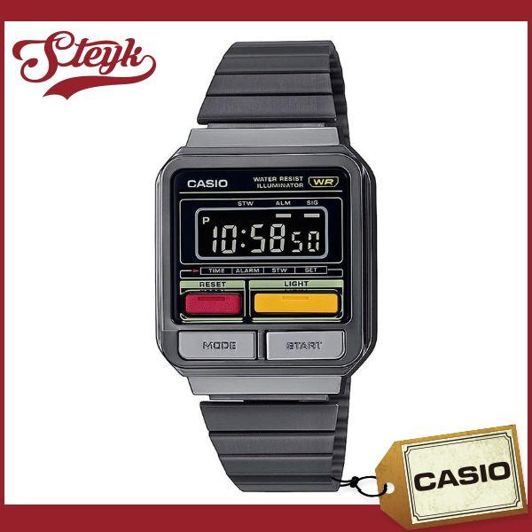 カシオ　デジタル腕時計 A120WEGG-1BJF 新品未使用 CASIO（カシオ） CASIO A120WEGG-1B 腕時計 デジタル STANDARD
